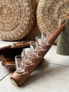 Base Ball Bat Tequila Shot Tray