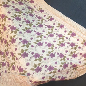 Sweet Violet Filled Kantha Quilt