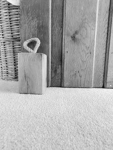 Hand Crafted Solid Reclaimed Oak Door Stopper