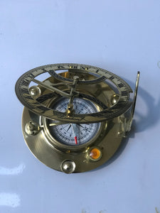 Adventurer's Fully Functional Sundial And Compass
