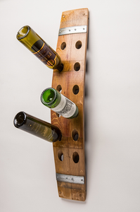 BANDED WALL WINE RACK